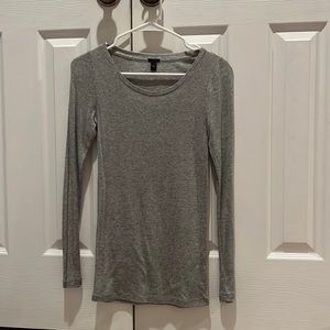 J. CREW Gray Long-sleeve